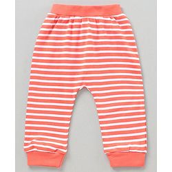 Babyhug Full Length Printed Diaper Leggings Pack of 3 - Multicolor