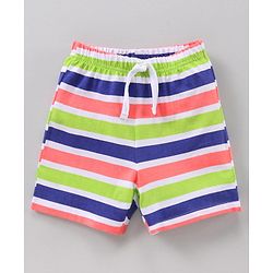 Babyhug Knee Length Shorts Printed Pack of 3 - Multicolor