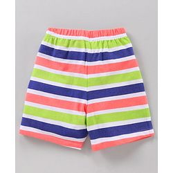 Babyhug Knee Length Shorts Printed Pack of 3 - Multicolor