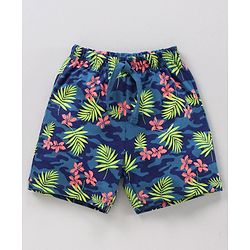Babyhug Knee Length Shorts Printed Pack of 3 - Multicolor