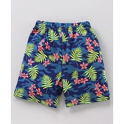 Babyhug Knee Length Shorts Printed Pack of 3 - Multicolor