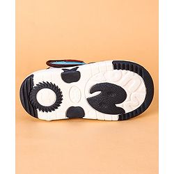 Cute Walk by Babyhug Open Toe Sandals with Velcro Closure Dino Patch - Coffee