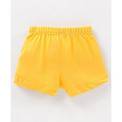 Babyhug 100% Cotton Striped & Star Printed Briefs Pack of 5 - Blue & Yellow