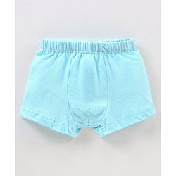 Babyhug 100% Cotton Striped & Star Printed Briefs Pack of 5 - Blue & Yellow