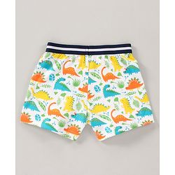 Babyhug  100 % Cotton Briefs Pack of 3 Dino Print - Multicolor