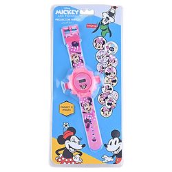 Babyhug Minnie Mouse Digital Projector Watch - Pink