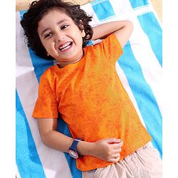 Babyhug Half Sleeves T Shirts Pack of 5 - Multicolour