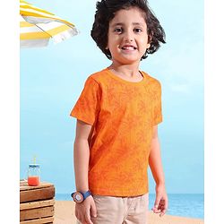 Babyhug Half Sleeves T Shirts Pack of 5 - Multicolour