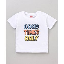 Babyhug Half Sleeves T Shirts Pack of 5 - Multicolour