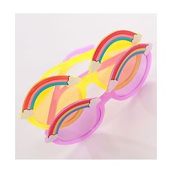 Babyhug Sunglasses - Yellow & Purple