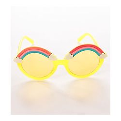 Babyhug Sunglasses - Yellow & Purple