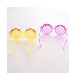 Babyhug Sunglasses - Yellow & Purple