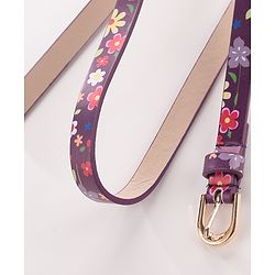 Babyhug Belt With Buckle Closure Free Size - Purple