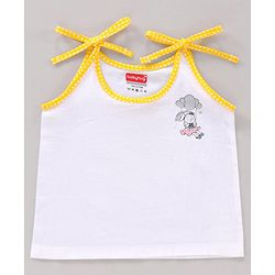 Babyhug 100% Cotton Singlet Jhablas Pack of 5  - Multicolor