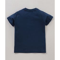Babyhug Half Sleeves T-Shirts Multi Print Pack of 3 - Blue