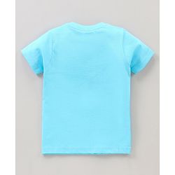 Babyhug Half Sleeves T-Shirts Multi Print Pack of 3 - Blue