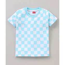 Babyhug Half Sleeves T-Shirts Multi Print Pack of 3 - Blue