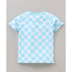 Babyhug Half Sleeves T-Shirts Multi Print Pack of 3 - Blue