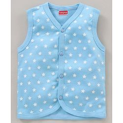 Babyhug 100% Cotton Sleeveless Vests Printed Pack of 5 - Multicolour
