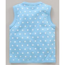 Babyhug 100% Cotton Sleeveless Vests Printed Pack of 5 - Multicolour