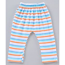Babyhug Full Length Printed Diaper Leggings Pack of 3 - Multicolor