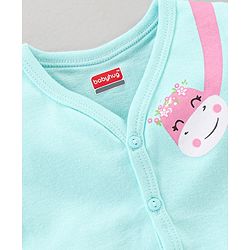 Babyhug Half Selvees Cotton Floral & Dino Printed Vest Pack Of 3 - Multicolour