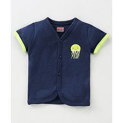 Babyhug 100 % Cotton Antibacterial Vests Pack of 5 - Multicolour