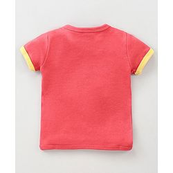 Babyhug 100 % Cotton Antibacterial Vests Pack of 5 - Multicolour