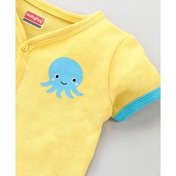 Babyhug 100 % Cotton Antibacterial Vests Pack of 5 - Multicolour