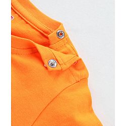Babyhug Half Sleeves Solid T-Shirts Pack of 3 - Orange Grey Green