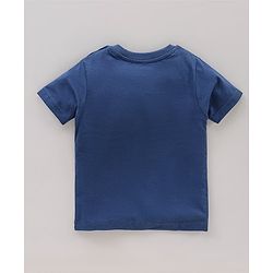 Babyhug Cotton Knit Half Sleeves T-Shirt Solid Pack Of  3 - Green Yellow Blue