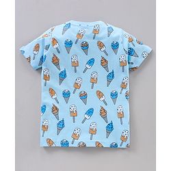 Babyhug Half Sleeves Tee Printed Pack of 3- Multicolor