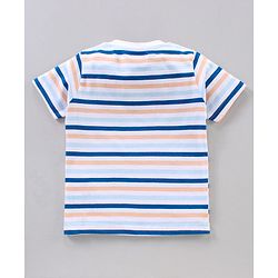 Babyhug Half Sleeves Tee Printed Pack of 3- Multicolor