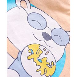 Babyhug Half Sleeves Tee Printed Pack of 3- Multicolor