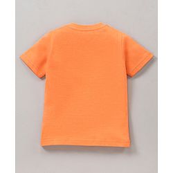 Babyhug Half Sleeves T Shirt Pack of 3 - Blue Orange Yellow