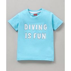 Babyhug Half Sleeves T Shirt Pack of 3 - Blue Orange Yellow