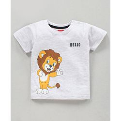 Babyhug Half Sleeves T-Shirts Animal Print Pack Of 3 - Multicolor