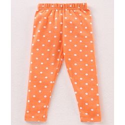 Babyhug Full Length Knit Multi Print & Solid Leggings Pack of 3 - Multicolor