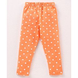 Babyhug Full Length Knit Multi Print & Solid Leggings Pack of 3 - Multicolor