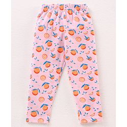 Babyhug Full Length Knit Multi Print & Solid Leggings Pack of 3 - Multicolor