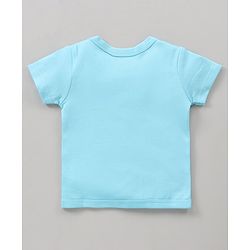 Babyhug 100% Cotton Half Sleeves Vests Watermelon Print Pack of 3 - Pink Blue White