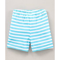 Babyhug Half Sleeves Shorts Night Suit Winnie The Pooh Print - Blue