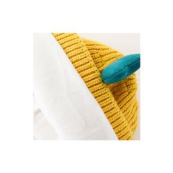 Babyhug Woollen Cap Yellow - Circumference 37 cm