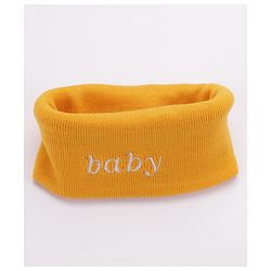 Babyhug Woollen Cap & Gloves With Headband Sky Blue - Diameter 10 cm
