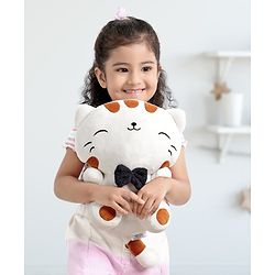 Babyhug Baby Cat Plush Toy - Height 20 cm
