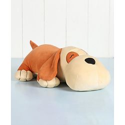 Babyhug Dog Soft Toy Light Brown - Length 44 cm