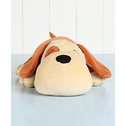 Babyhug Dog Soft Toy Light Brown - Length 44 cm