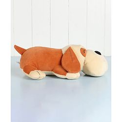 Babyhug Dog Soft Toy Light Brown - Length 44 cm