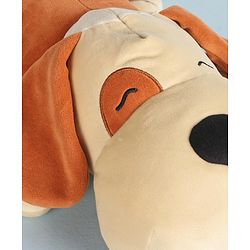 Babyhug Dog Soft Toy Light Brown - Length 44 cm