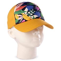 Babyhug Summer Cap Floral Print Multicolour - Diameter 16 cm